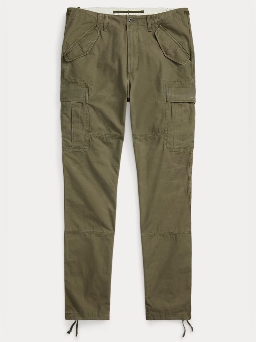 Polo Ralph Lauren Classic Fit Canvas Cargo Pants 36x30 Outdoor Olive